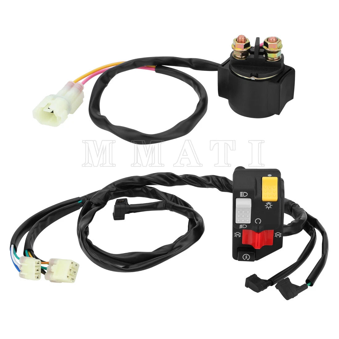 Handlebar Kill Switch & Starter Relay for Honda TRX250TM Recon 250 (2007–2020)