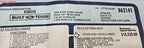 Original Dealer Window Sticker for Ford Ranger Sport Supercab 2004