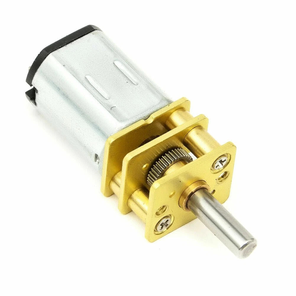 Geared Motor with Speed Reduction Gearbox for RC Vehicles (DC 3V 6V 12V)