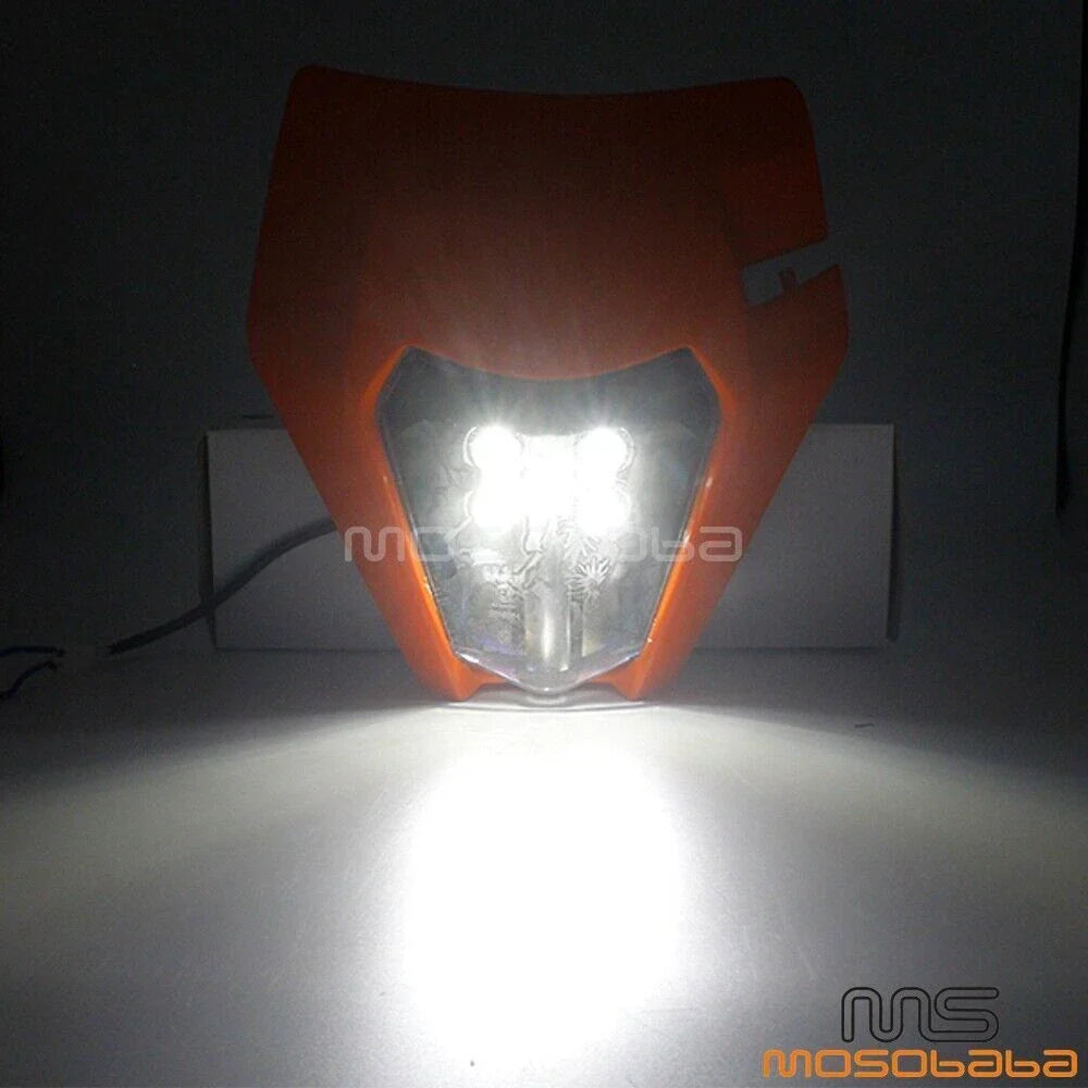 LED Headlight for KTM SX EXC SX-F XC-F XC-W TE FE 250 450 (2003-2023)