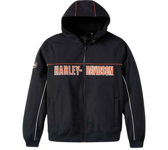 Idyll Windproof Soft Shell Jacket for Harley-Davidson (4XL, 97415-25VM)
