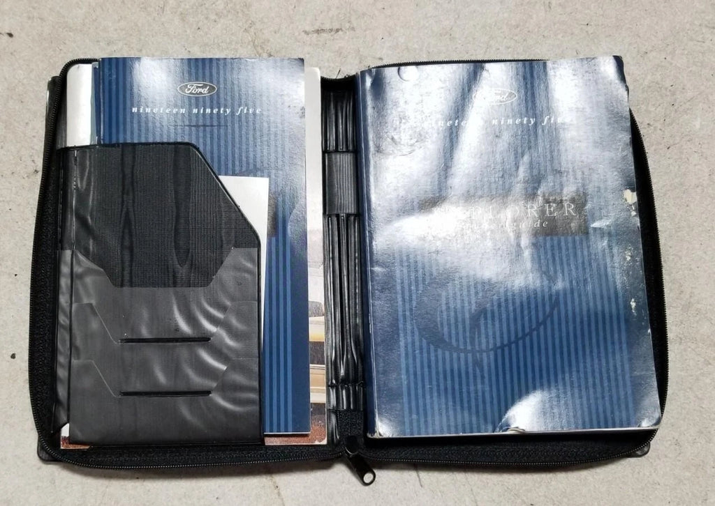 Owners Manual Collection for Ford Explorer (1995)