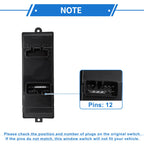 Front Right Power Window Switch for Toyota Avanza (2007–2008) No. 84820B0010