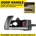Interior Door Handle for Hyundai Santa Fe (2007–2012)