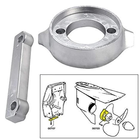 Aluminium Anode Kit for Volvo Penta 280 Stern Drives
