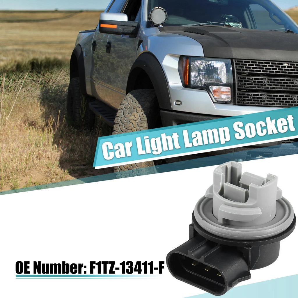 2X Turn Signal Light Bulb Socket F1TZ-13411-F for Ford 
