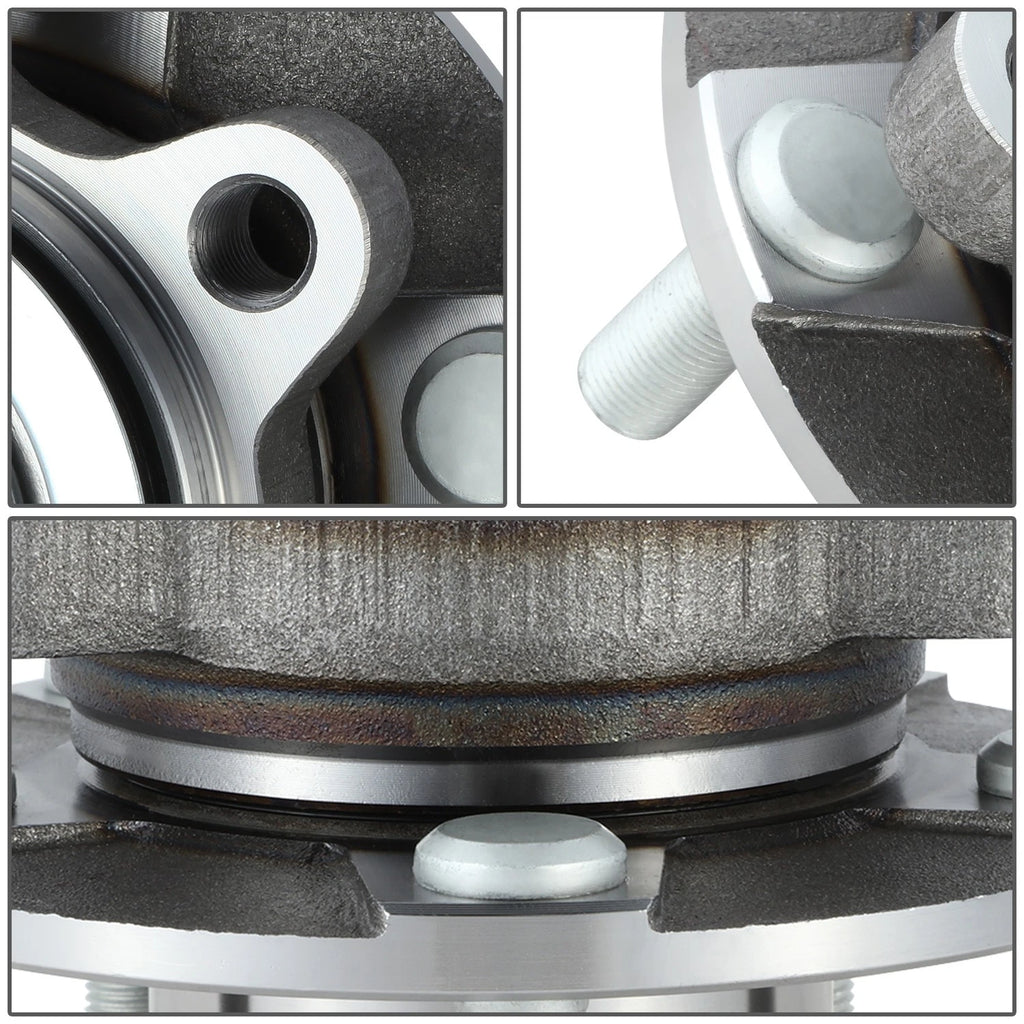 Set of 2 Front Left Right Wheel Bearing & Hub for Nissan NV200 X-Trail Rogue (2008–2020)