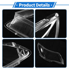 1 Pcs Headlight Lens Cover for Subaru Forester (2009–2012) PC Clear