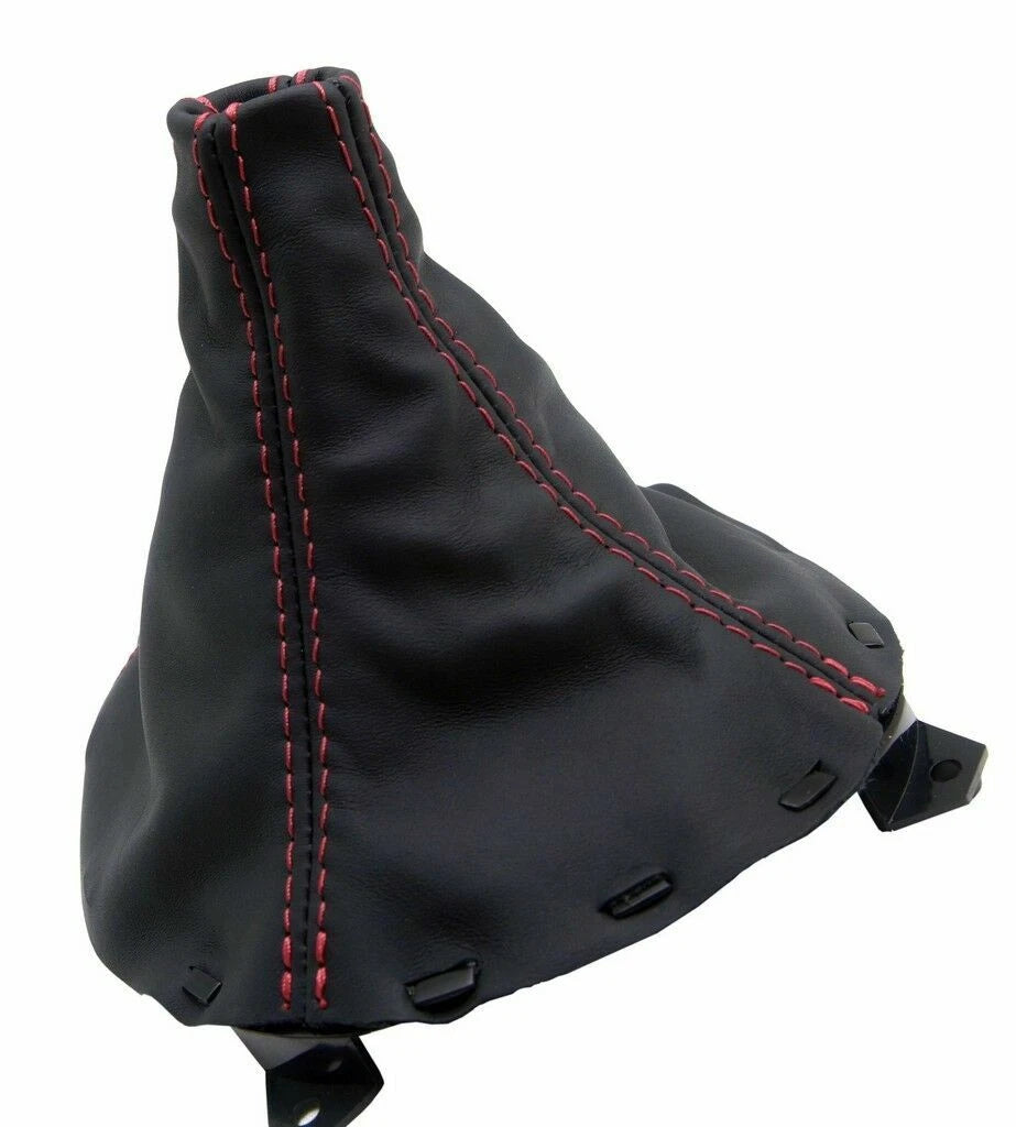 Manual Shift Boot for Mazda Miata RX7 (1993–2002) Black Red Stitch