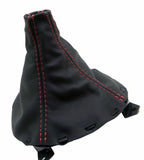 Manual Shift Boot for Mazda Miata RX7 (1993–2002) Black Red Stitch