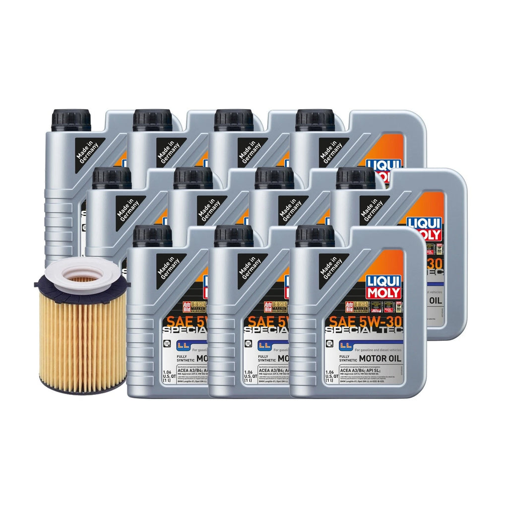 Liqui Moly Special Tec LL 5W30 Oil Change Kit for Mercedes M274 (2014–2020)