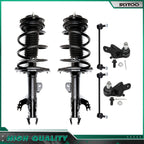 Front Struts w/Spring Sway Bars Ball Joints Kit for Toyota Camry (2012–2017)
