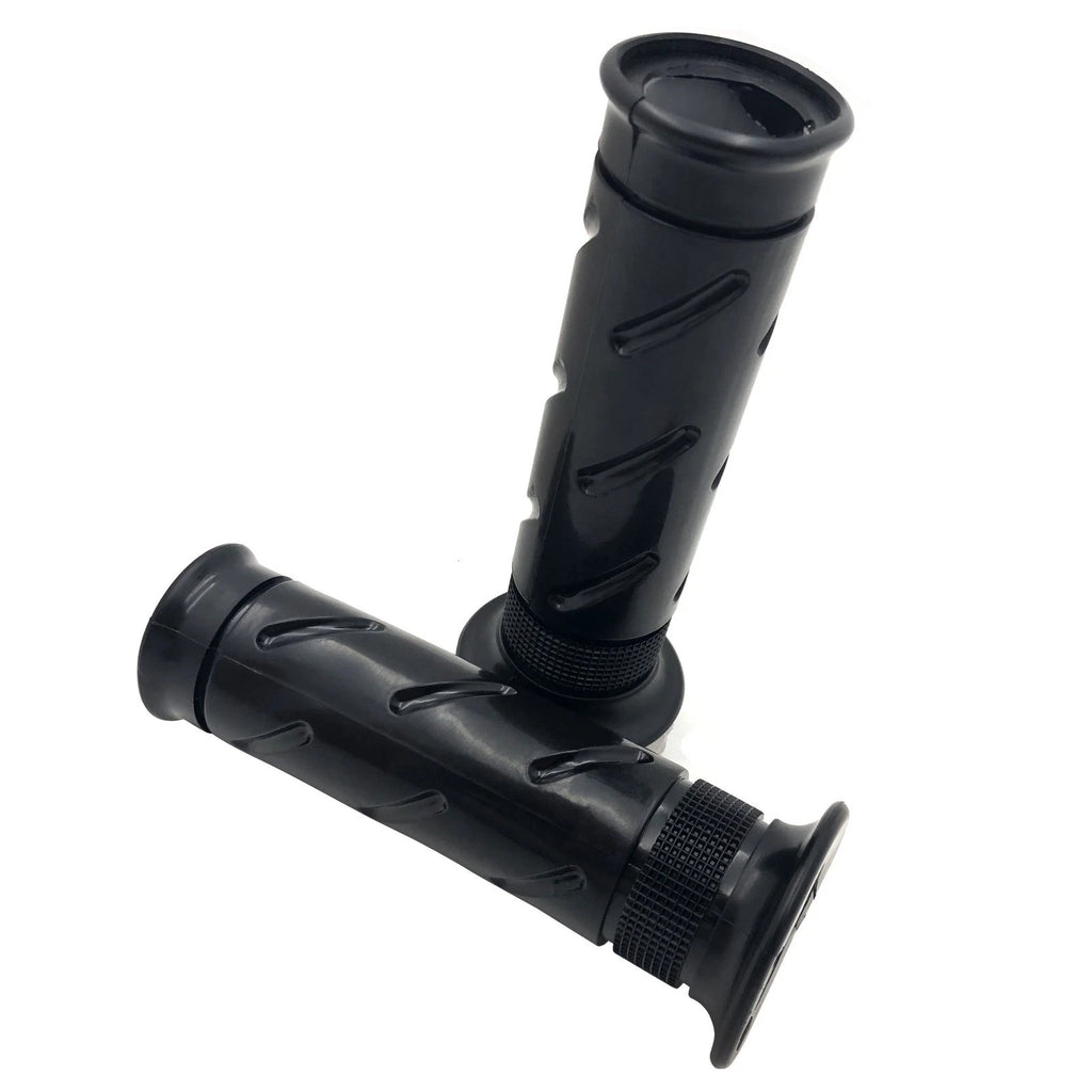 7/8 Inch 22mm Handlebar Hand Grips with Throttle for Motorcycle (Universal)