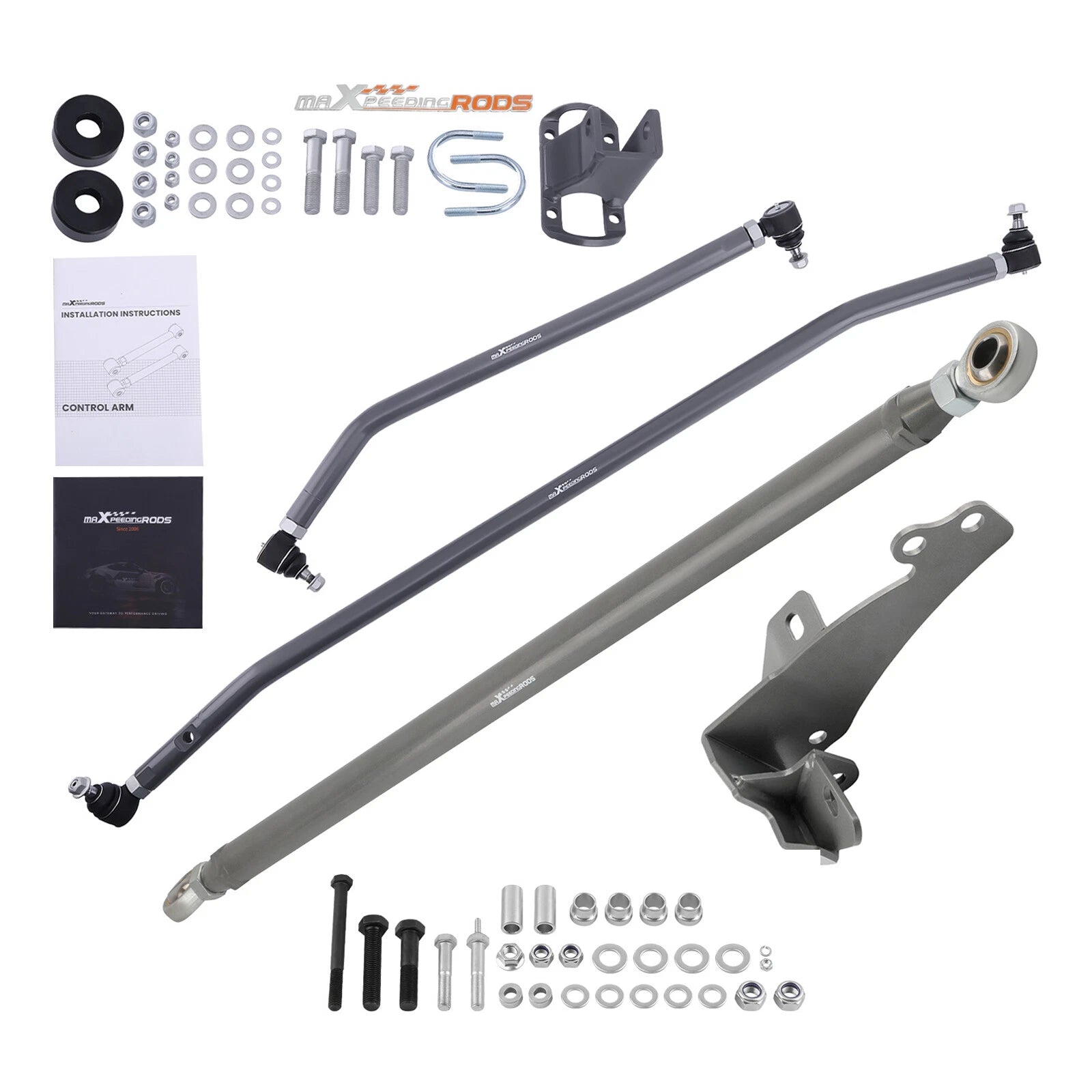 Steering Linkage Drag Link +Tie Rod +Track Bar Set for Dodge Ram 2500 3500 94-99