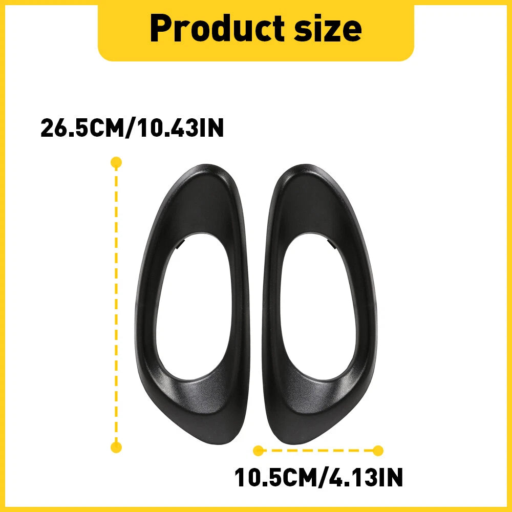 Set of 2 Door Handle Bezel Trim for Chevrolet Trailblazer (2002–2009)