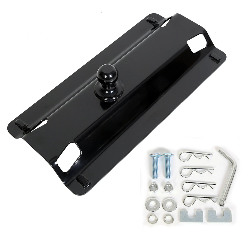 5th Wheel Rail Gooseneck Trailer Hitch 25K for 25000lb Capacity