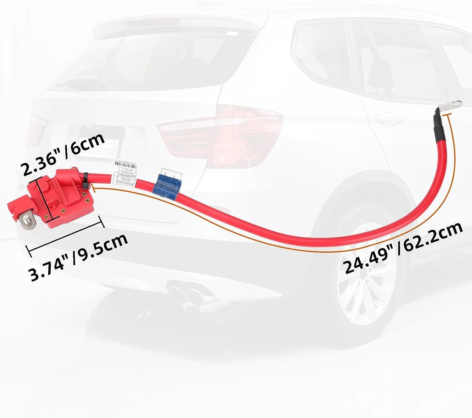 Positive Battery Cable for BMW F25 X3 xDrive28i 2011–2013 (61129225099)