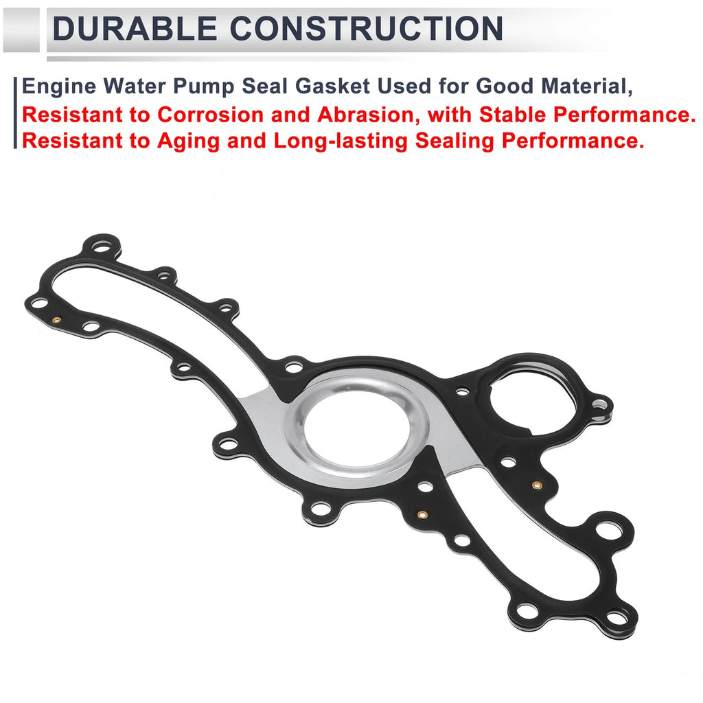 Water Pump Gasket No.1627131040 for Toyota 4Runner (2010–2024) Rubber 1Pc