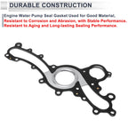 Water Pump Gasket No.1627131040 for Toyota 4Runner (2010–2024) Rubber 1Pc