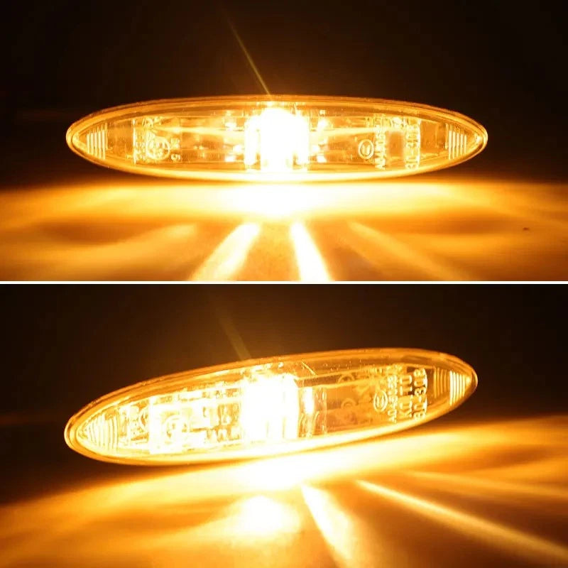 1Pcs Clear Front Side Marker Indicator Light for Lexus IS (2005–2013) 8173030131