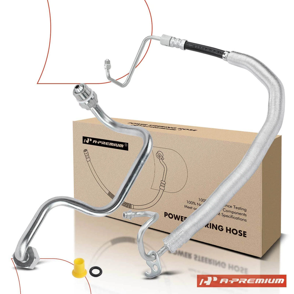 2X Power Steering Pressure Line Hose Assembly for Lincoln LS (2003–2006)