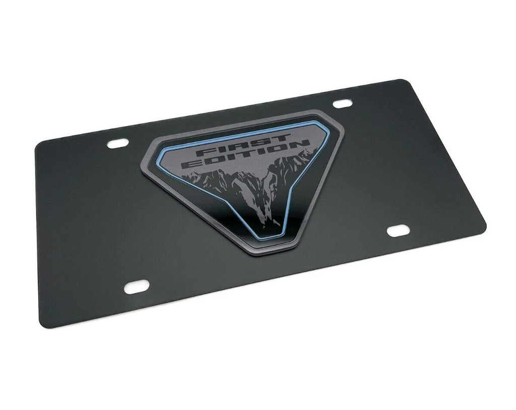 License Plate Frame Front Mount with 3D Bronco Badge for Ford Bronco (2021–2024)