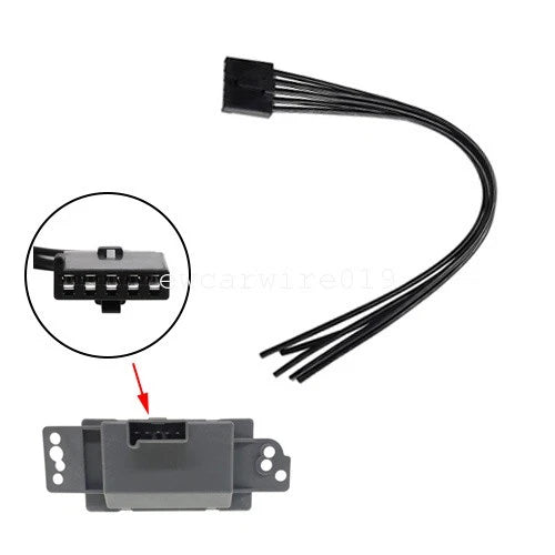 Blower Motor Resistor Wire Cable for Chevy Silverado 1500 2500 (1999–2006)