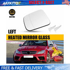 Left Side Heated Mirror Glass for Mercedes C Class W204 (2008–2011)
