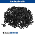 100Pcs Front Bumper Retainers Clip for Toyota Corolla (2019–2022) No. 5216102020