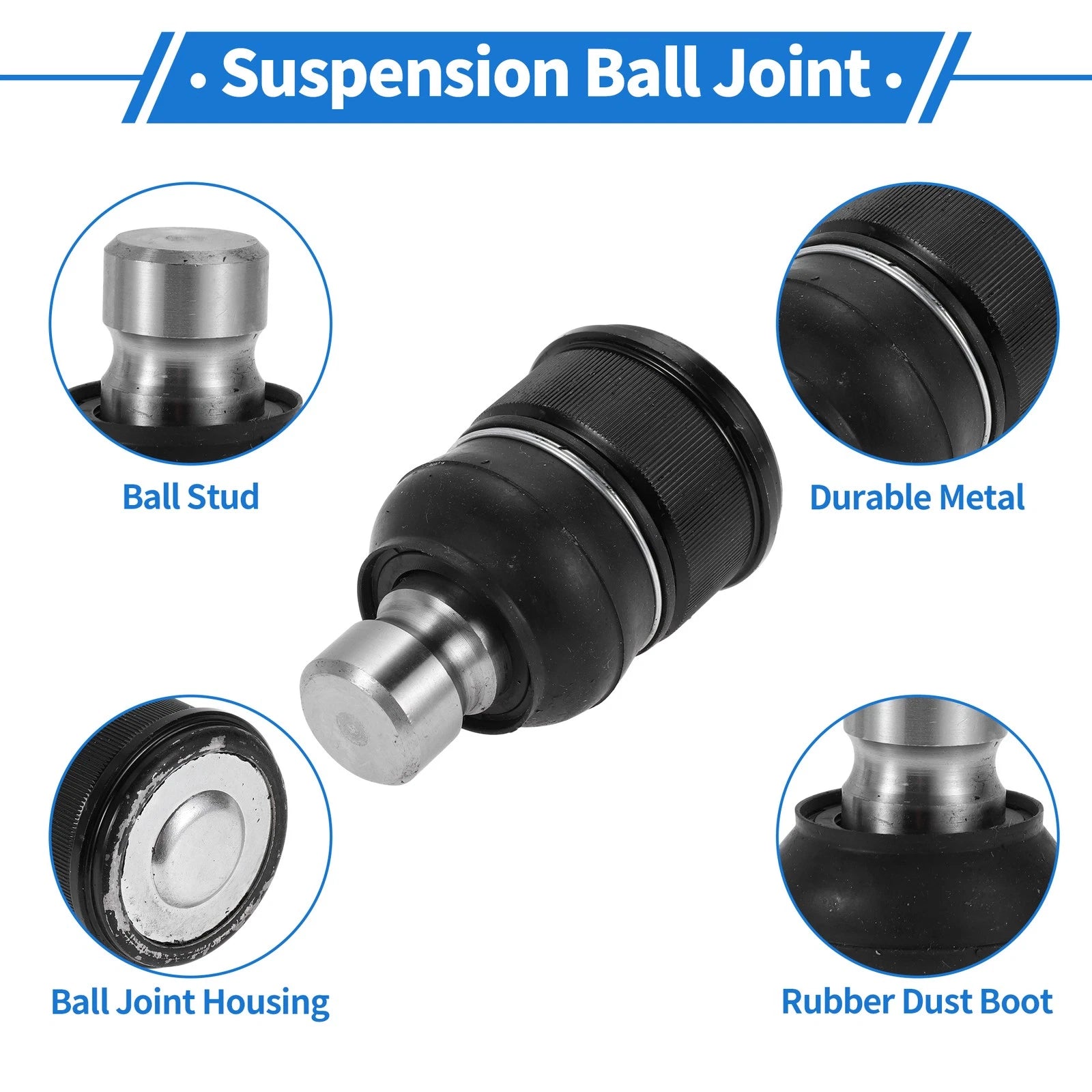 2X Front Lower Ball Joints for Ford Edge (2007–2014) K500205/7T4Z3079AL