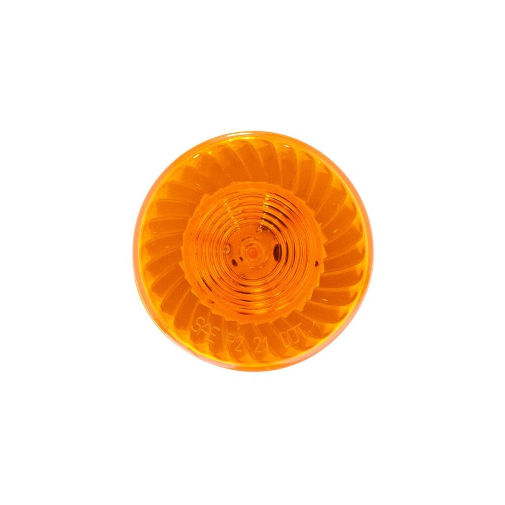 Amber LED Clearance Marker Light for 2 Inch Lenses Universal Fit (—)