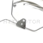 Stainless Brake Line Kit for Harley Touring (2008–2013) 16" Monkey Handlebars