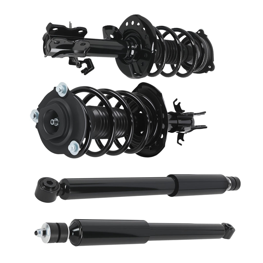 Set of 4 Complete Struts Coil Springs & Shocks for Nissan Sentra (2014–2019)