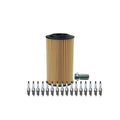 Wix Engine Oil Filter & Denso 16 Platinum TT Spark Plugs Kit for Mercedes CLK55 AMG (2002–2006)