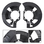 Set of 2 Front Brake Dust Shields for Dodge Ram 1500 2500 3500 (2002–2010)