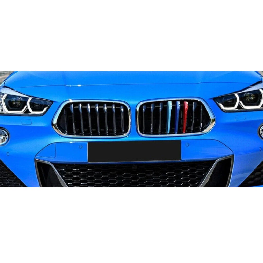 Grille Cover Strip Clip Trim for BMW X2 F39 (2018-2020)