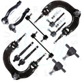 Set of 12 Sway Bar Control Arm Tie Rod Ends for Hyundai Sonata (1999–2005)