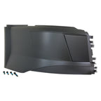 Replacement Plastic Passenger Side Front Bumper Corner w/o Fog Lamp Hole