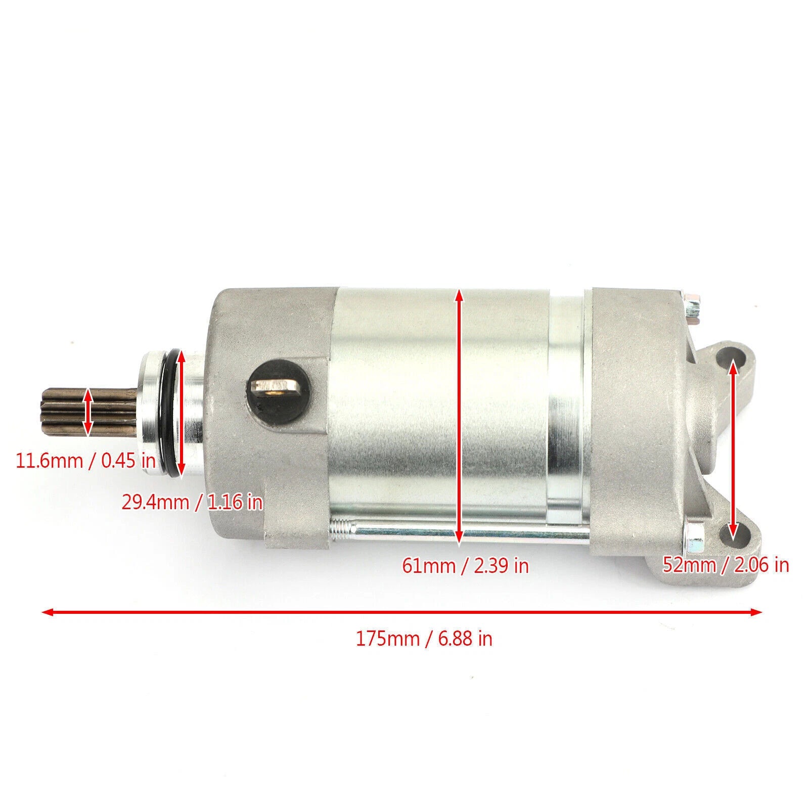 Starter for Yamaha FJR1300 (2003–2017) 5JW-81890-00 T9