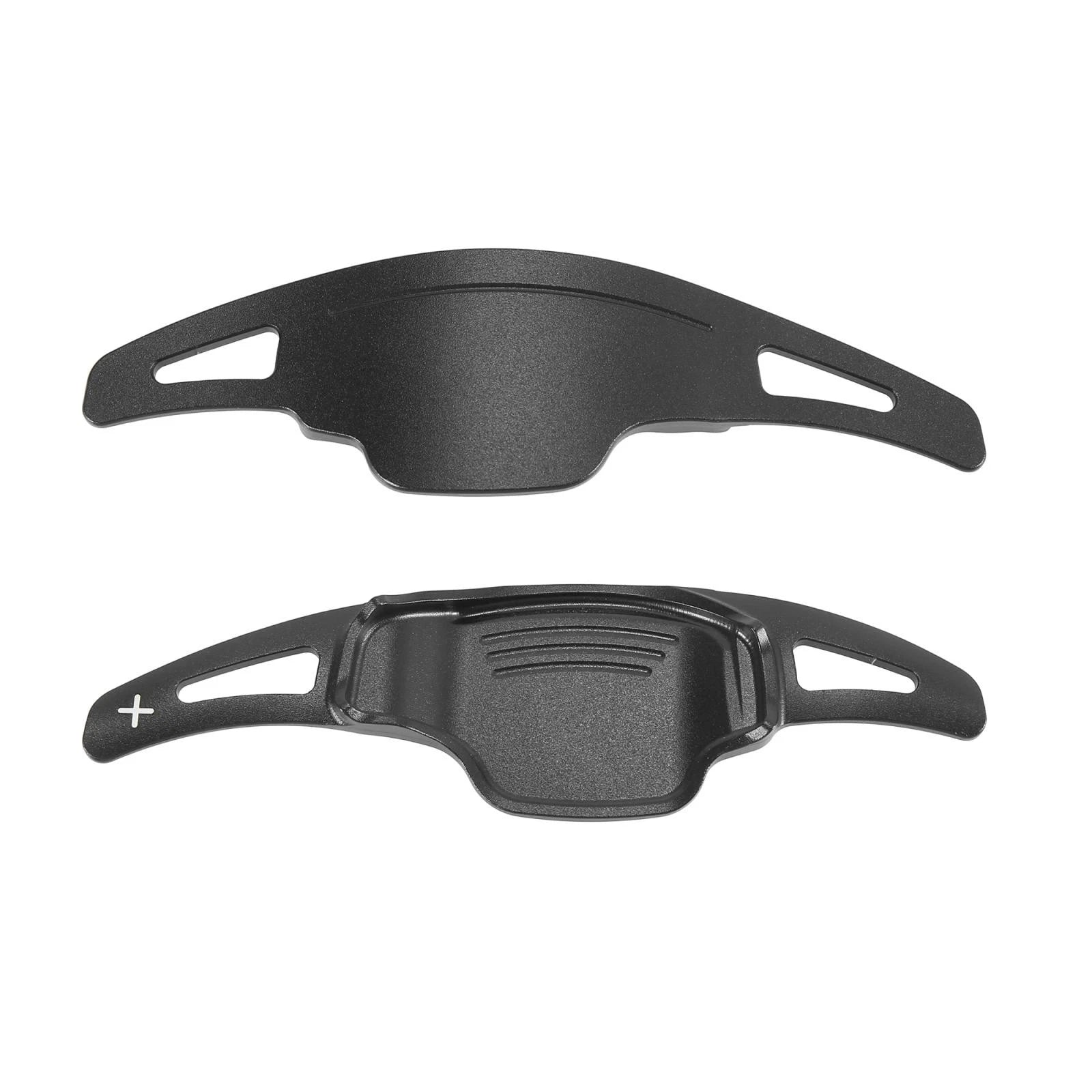 Pair Black Steering Wheel Shift Paddle Covers for Cadillac XT5, Buick Regal