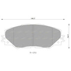 Front Disc Brake Pads for Toyota RAV4 (2006���2013)