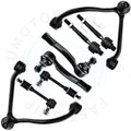 Set of 2 Front Upper Control Arms with Ball Joints for Kia Sorento (2003–2004)