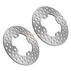 2X Front Brake Disc Rotors for Yamaha Grizzly 350/400/450 (2007–2014)