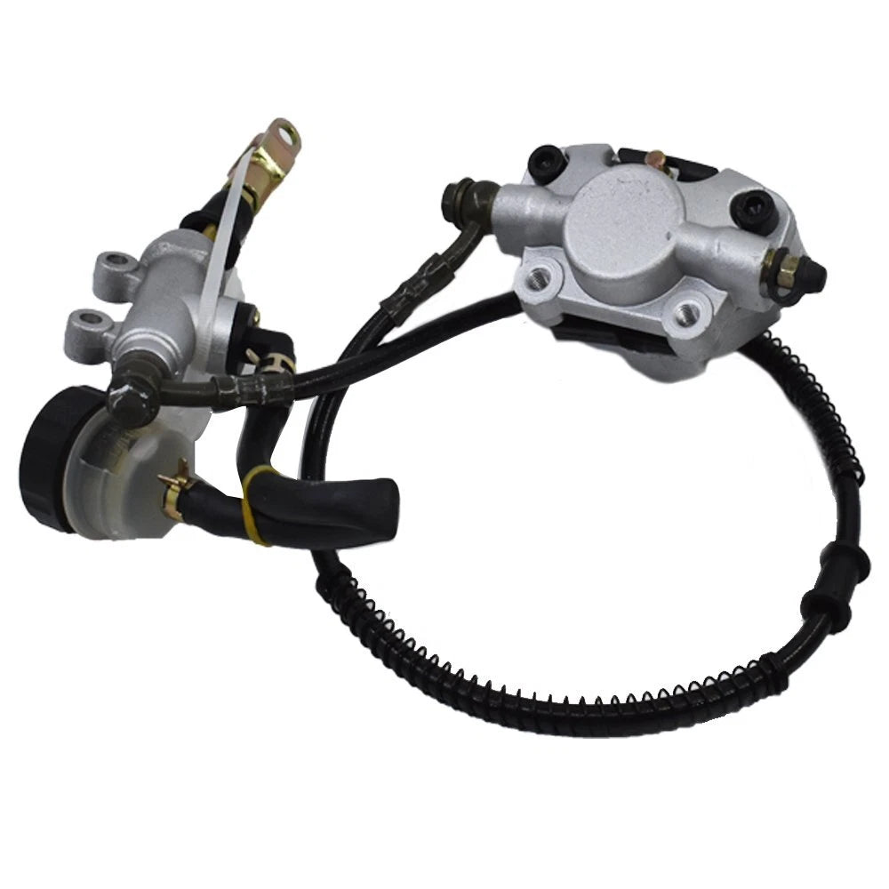 Hydraulic Rear Disc Brake Caliper System with Pads for 150cc 250cc ATV