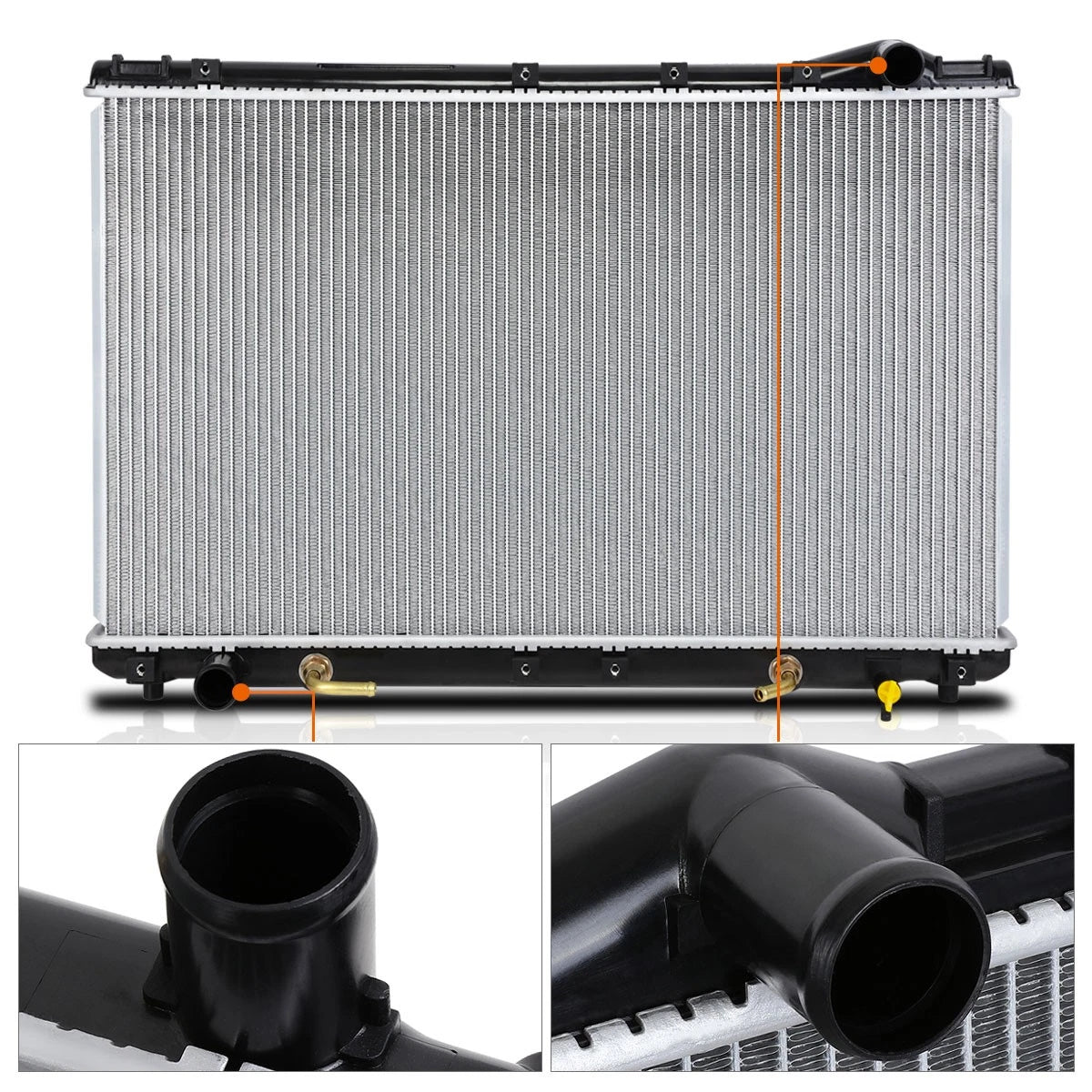 Aluminum Core Radiator for ES300/Camry V6/Avalon (1994–1999) DPI-1746
