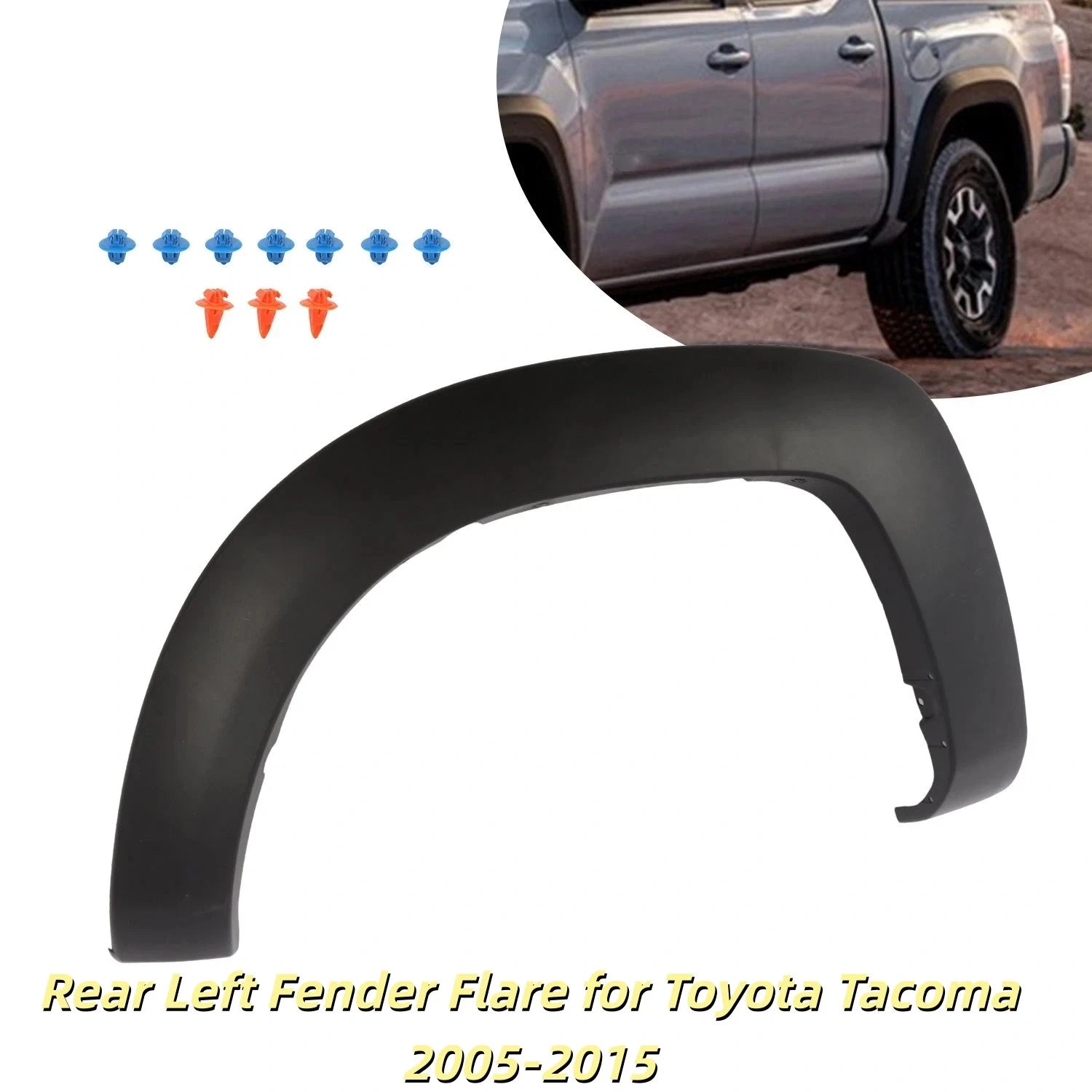 Rear Left Fender Flare for Toyota Tacoma (2005–2015) 7587404050
