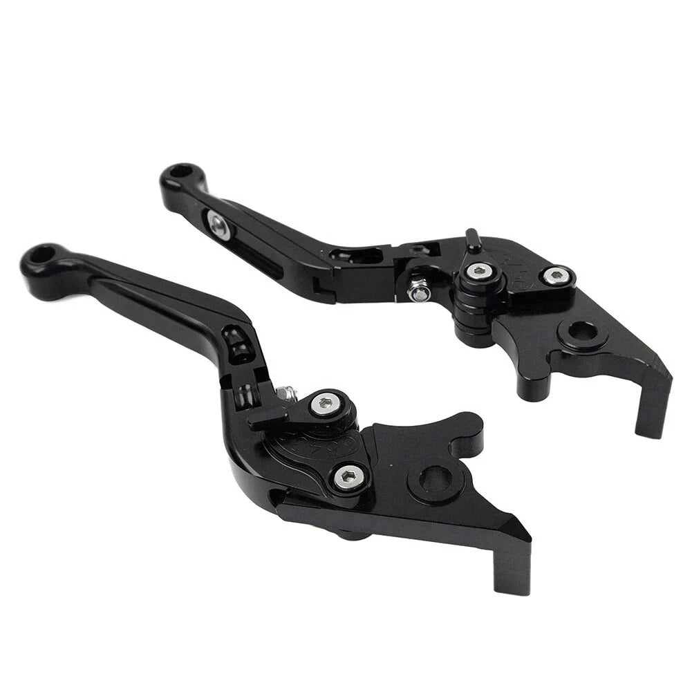 Black CNC Extendable Brake Clutch Levers for BMW S1000XR (2015-2021)