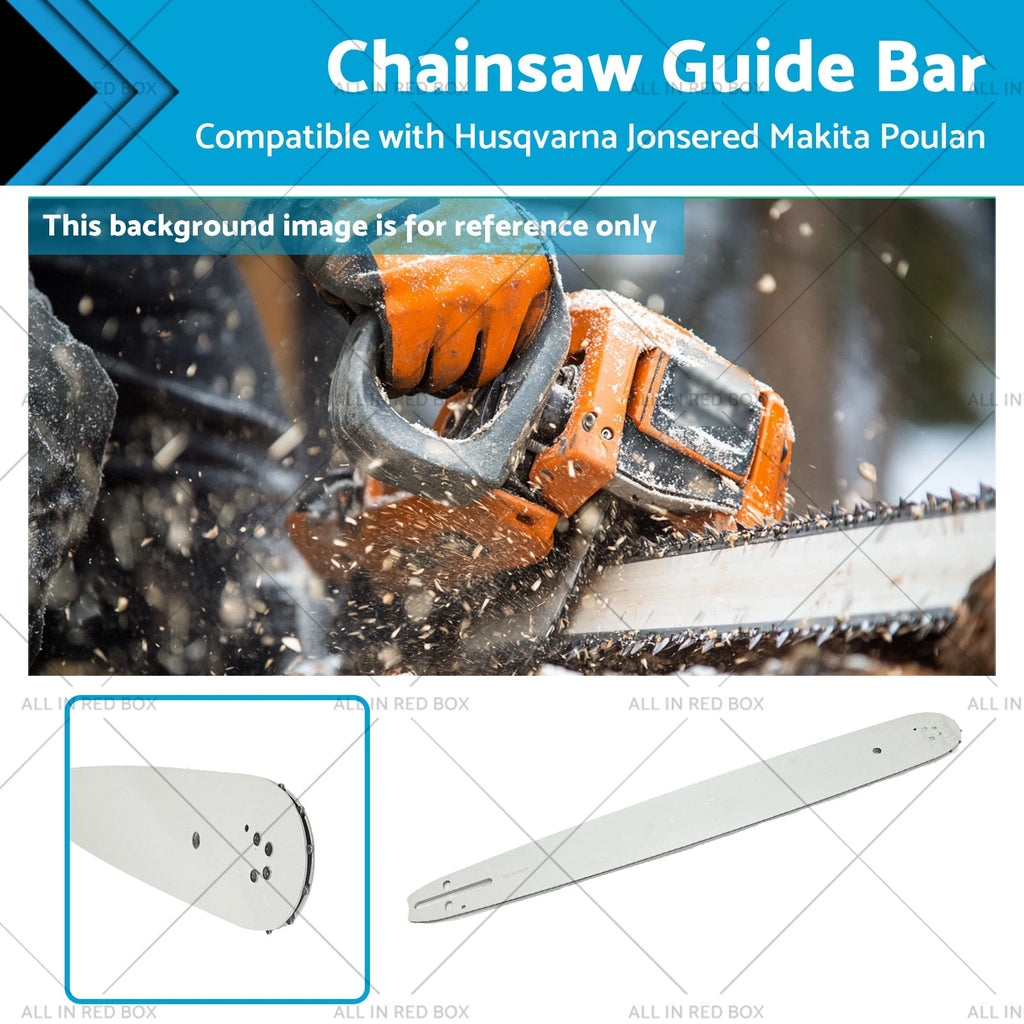 Chainsaw Bar 20" .063 3/8" 72DL for Husqvarna Jonsered Makita Poulan (N/A)
