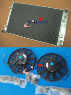 Aluminum Radiator & Fans for Holden VY Commodore SS 5.7L Gen 3 V8 (2002-2004)