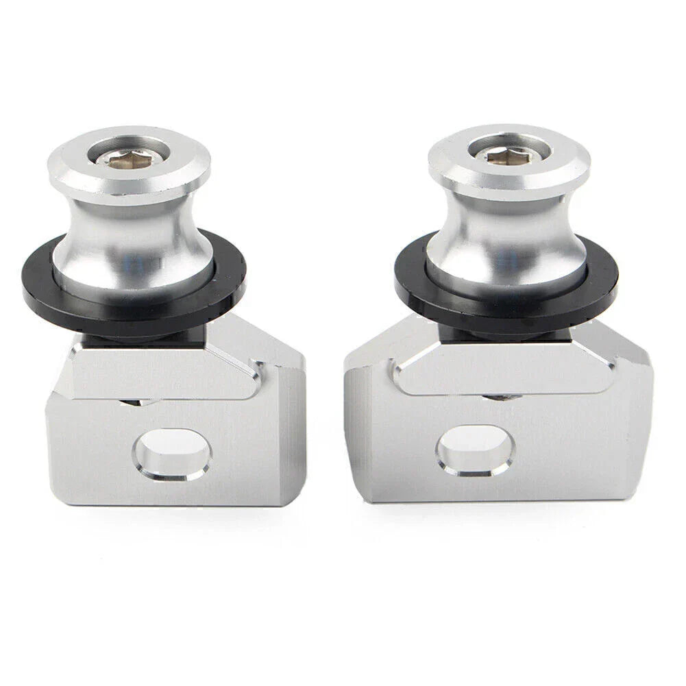 Silver Moto Chain Adjustment Bracket Screws for Honda CB650R (2019-2023)
